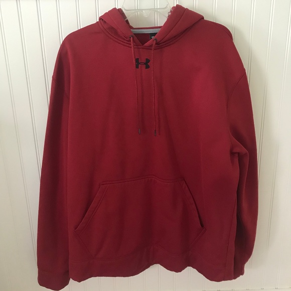 under armour sweatshirt red